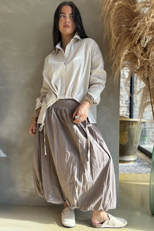 Paloma French Tuck Shirt Calico